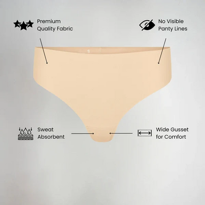 Seamless Comfortable Invisible Thong⭐