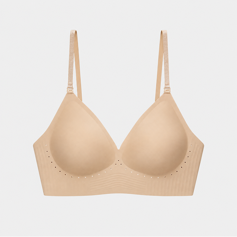Low-Back Seamless Convertible Demi Bra
