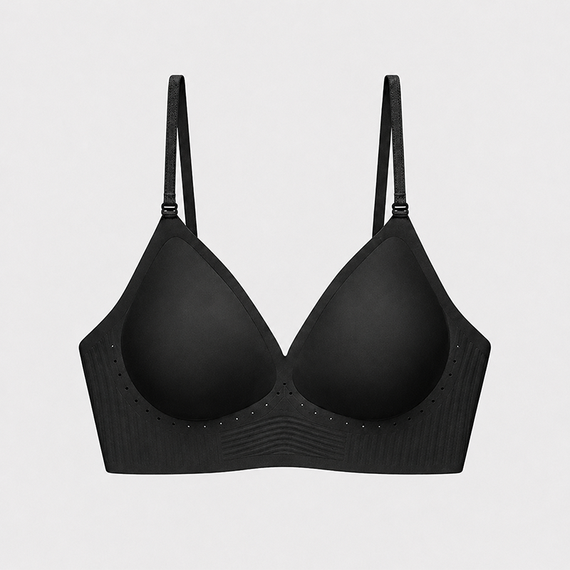 Low-Back Seamless Convertible Demi Bra