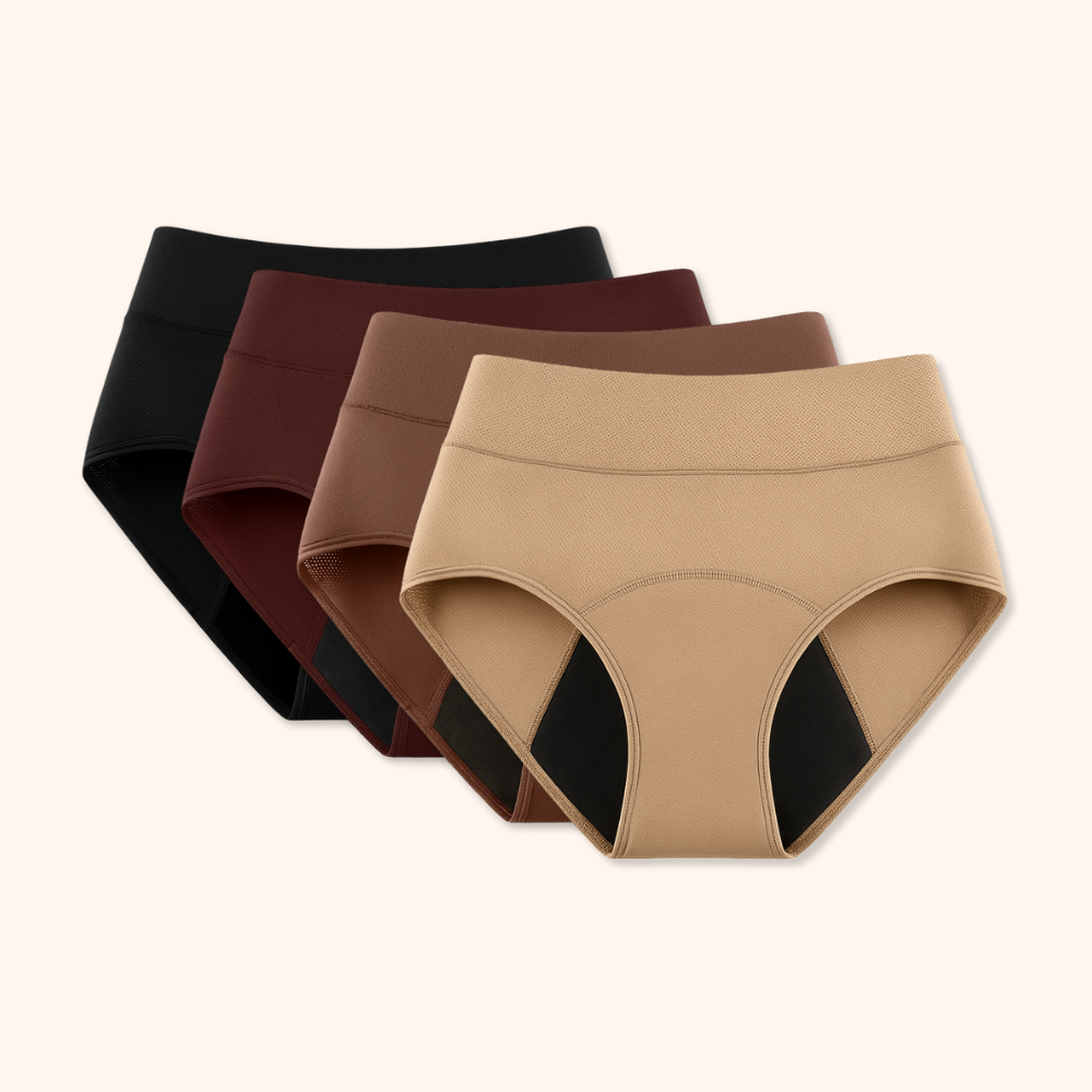timboc 100% Leak-Proof Underwear That Won't Let You Down for Women 60+ (4-Pack)