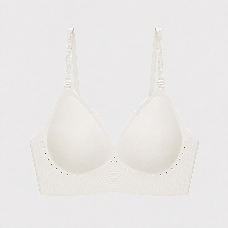 Low-Back Seamless Convertible Demi Bra