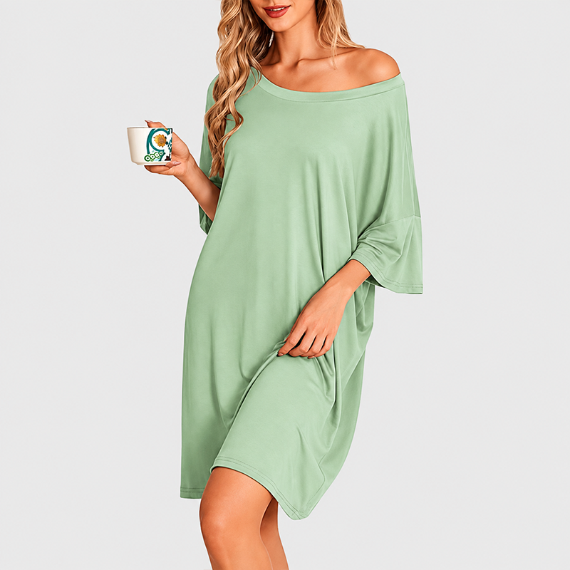 Women's Plus Size Bamboo Viscose Nightgown