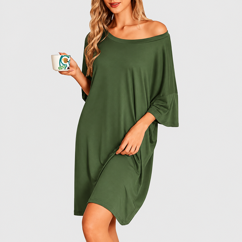 Women's Plus Size Bamboo Viscose Nightgown