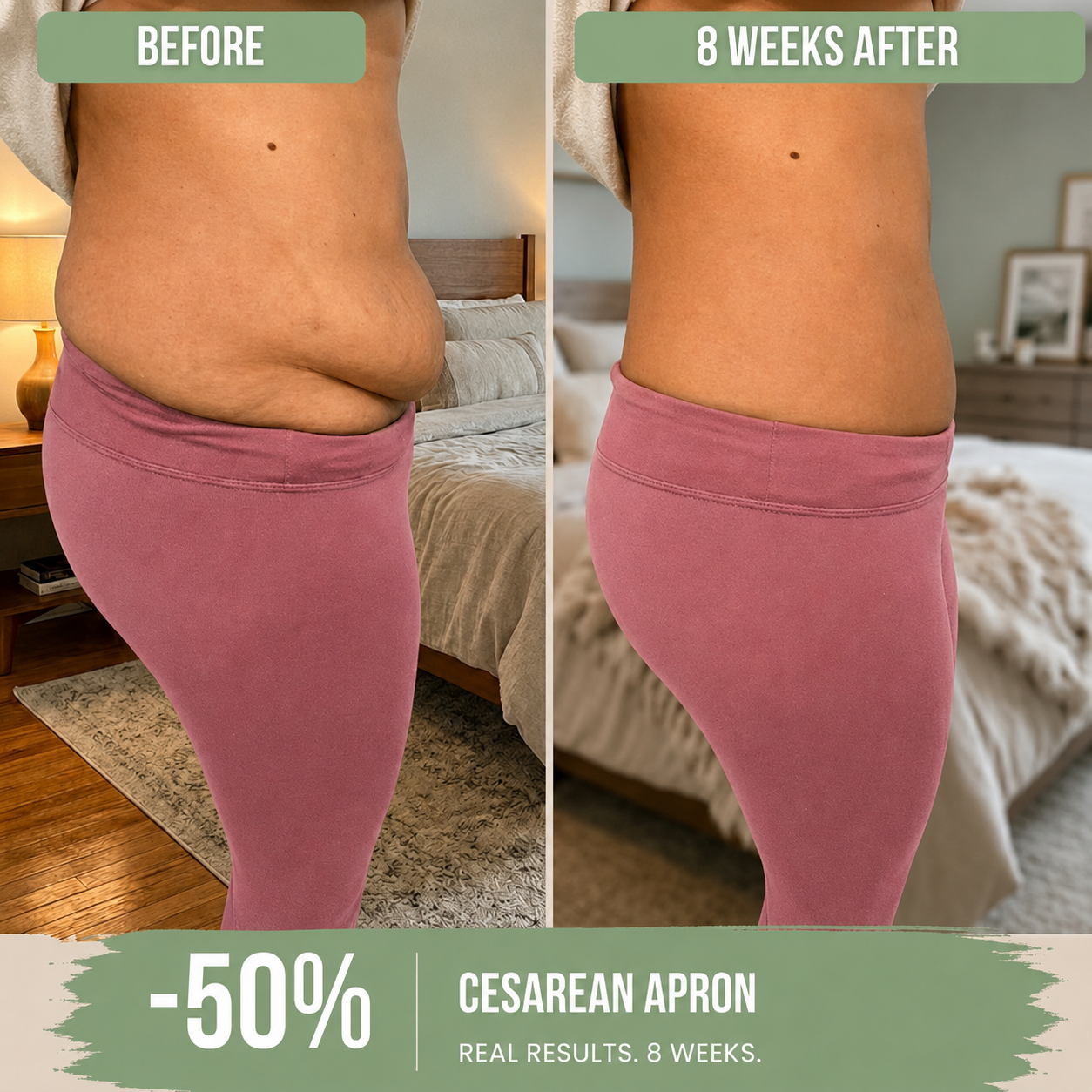 High-waisted postpartum shaping underwear— 360° Compression