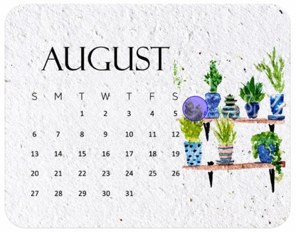 ✨Early Holiday Sale 50% OFF🌱Eco-Friendly Plantable “Timeless” Seed Calendar 2027