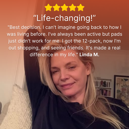 timboc 100% Leak-Proof Underwear That Won't Let You Down for Women 60+ (4-Pack)