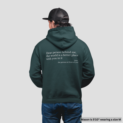 'You Are Enough' Fleece Lined Graphic Hoodie Unisex